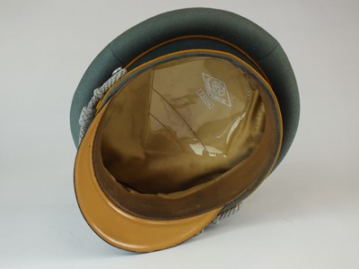 Lot 322 - German Cavalry Officer's Visor cap by Erel