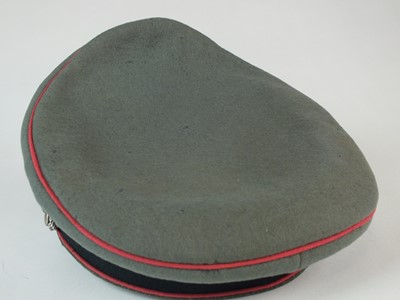 Lot 324 - German Third Reich Panzer Officer's visor cap