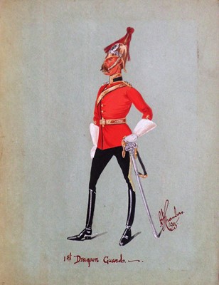 Lot 130 - A.D.J. Chambers (British School, 20th century) 1st Dragoon Guards
