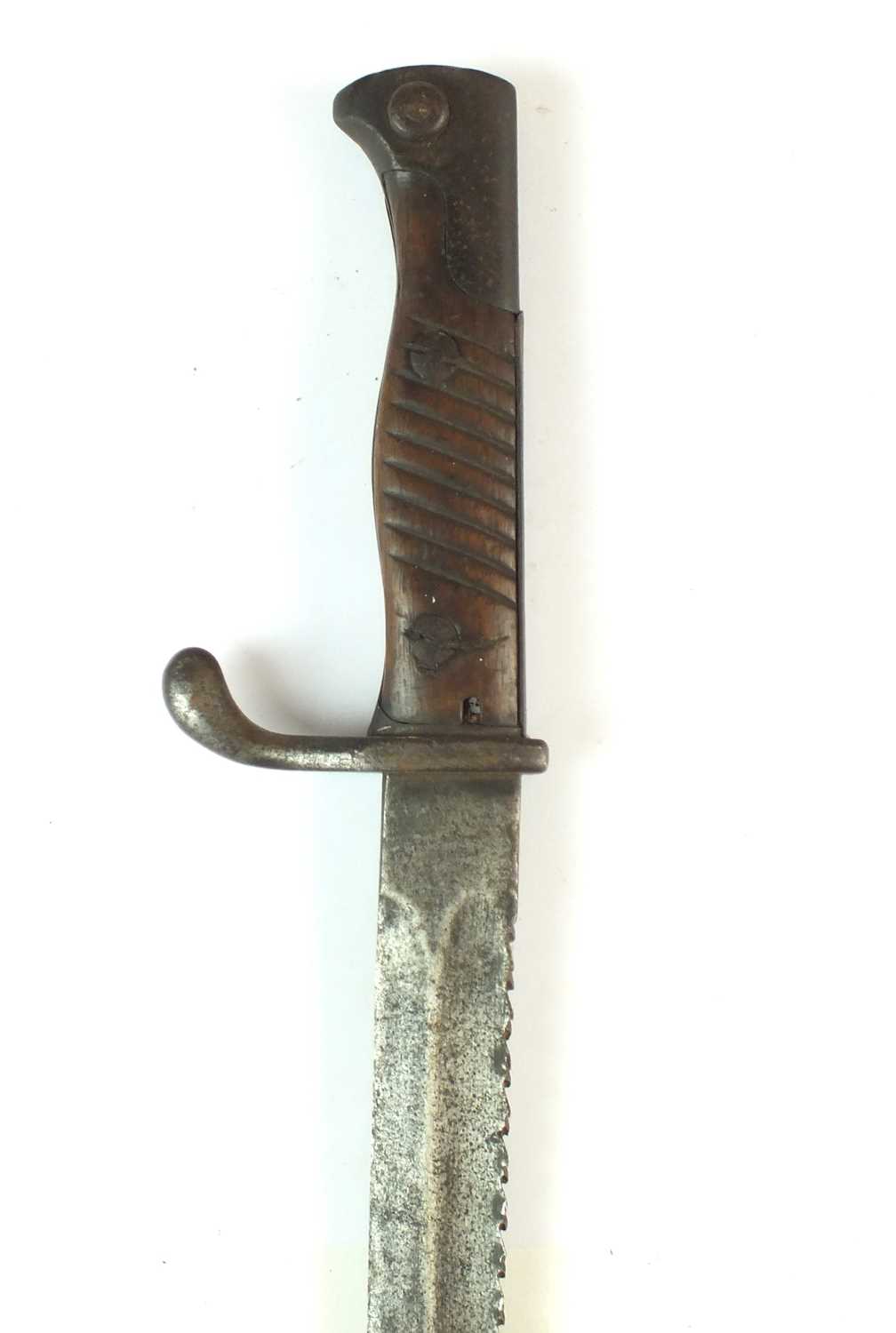 Lot 207 - Imperial German Sawback S98/05 butcher bayonet
