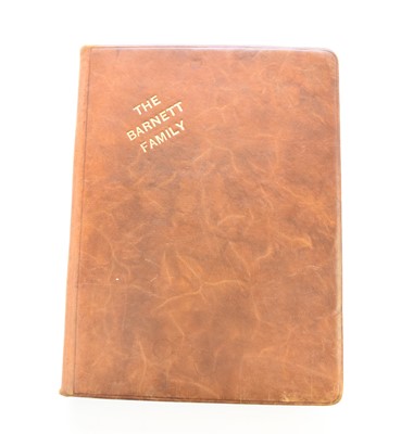 Lot 1039 - BARNETT FAMILY, GUNMAKERS.  A Manuscript History of the Barnett family from 1622 to about 1926.