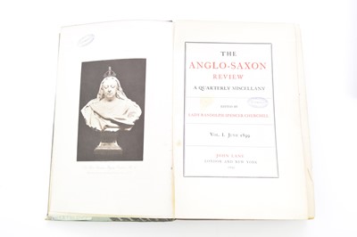 Lot 1005 - THE ANGLO-SAXON REVIEW, 1899 - 1901.  Edited by Lady Randolph Churchill.