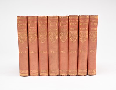 Lot 1122 - MORRIS, Rev F, A History of British Birds, 8 vols circa 1888