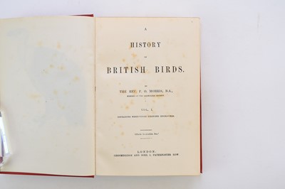 Lot 1122 - MORRIS, Rev F, A History of British Birds, 8 vols circa 1888