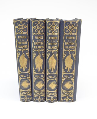 Lot 1123 - COUCH, Jonathan.  A History of the Fishes of the British Islands, 4 vols, 1867-68.