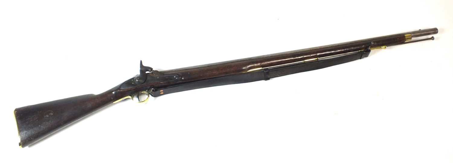 Lot 32 - A 19th century East India Company musket