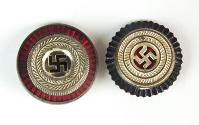 Lot 356 - Two German Political Leader's visor cap cockades