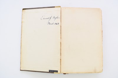 Lot 1103 - HUGHES, Ted.  Books from the estate of Olwyn Hughes, sister of Ted Hughes.