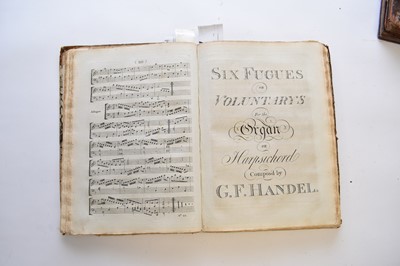 Lot 1022 - HANDEL, George Frederick.  Lessons for the Harpsichord