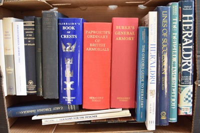 Lot 1167 - PAPWORTH, John W, Ordinary of British Armorials.  Reprint 1985.