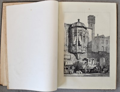 Lot 1154 - PROUT, Samuel, Facsimiles of Sketches Made in Flanders and Germany