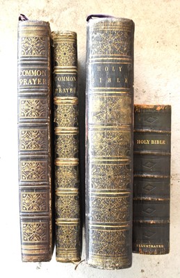 Lot 1144 - HOLY BIBLE, large folio, Oxford 1795.  Black calf, neatly rebacked with old spine re-laid.