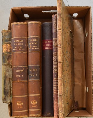 Lot 1145 - KITTON, Frederic G, Charles Dickens by Pen and Pencil.  Folio, 2 vols 1890.