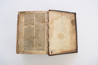 Lot 1139 - BIBLE, 4to, Christopher Barker 1581.  Black letter