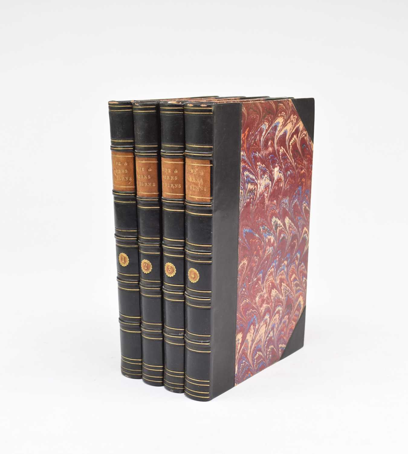 Lot 1136 - BURNS, Robert, Life and Works, 4 vols 1856.  Edited by Robert Chambers.