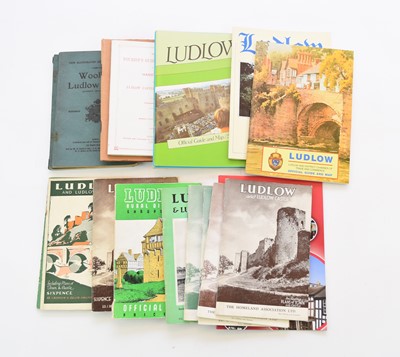 Lot 1209 - SHROPSHIRE GUIDE BOOKS, including Ludlow and Bridgnorth (box)