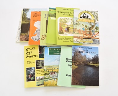 Lot 1206 - SHROPSHIRE BOOKLETS, castles, abbeys and military (box)