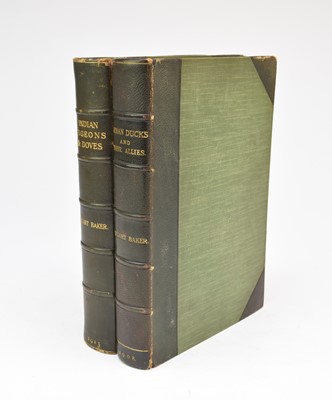 Lot 1200 - BAKER, EC Stuart, Indian Pigeons and Doves.  4to 1913.  With 27 colour plates.