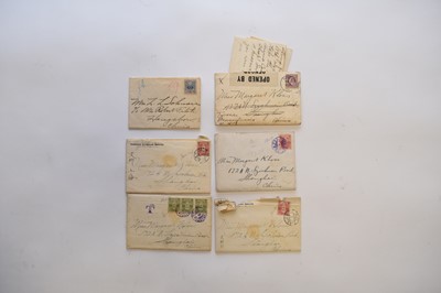 Lot 1202 - JAPANESE AND AMERICAN INTEREST.  A quantity of letters, postcards, photographs and ephemera relating to Japan