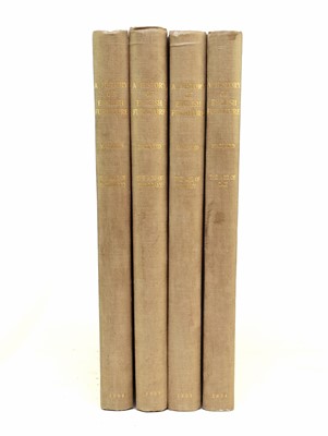 Lot 1049 - MACQUOID, Percy, A History of English Furniture, 4 vols. Folio, 1904-08