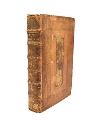 Lot 1076 - FIDDES, Richard, Life of Cardinal Wolsley.  Folio, 1724