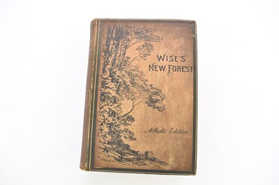 Lot 1020 - WISE, John R, The New Forest: Its History and Scenery. 4to, 1853.