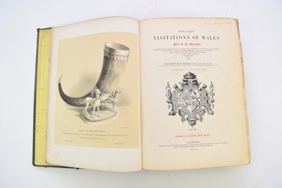 Lot 1083 - MEYRICK, Samuel Rush, Heraldic Visitations of Wales, 2 vols folio.  Llanerdory 1846