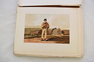 Lot 1085 - WALKER, George, The Costume of Yorkshire in 1814.