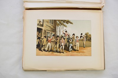 Lot 1085 - WALKER, George, The Costume of Yorkshire in 1814.