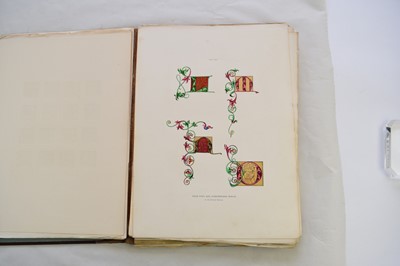 Lot 1086 - SHAW, Henry, Alphabets, Numerals and Devices of the Middle Ages.  Folio, William Pickering, 1845