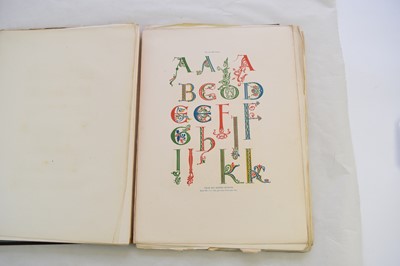 Lot 1086 - SHAW, Henry, Alphabets, Numerals and Devices of the Middle Ages.  Folio, William Pickering, 1845