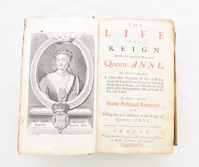 Lot 1089 - THE LIFE AND REIGN OF QUEEN ANNE, 1737.