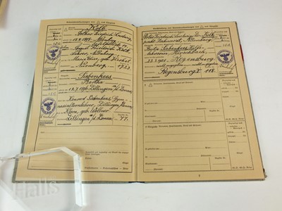 Lot 304 - The Der Ahnenpass  of Obereichsleiter Kreisleiter Dr. Arthur Kolb