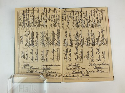 Lot 304 - The Der Ahnenpass  of Obereichsleiter Kreisleiter Dr. Arthur Kolb