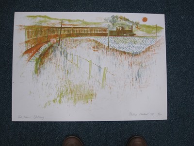Lot 269 - A folio of unsigned prints.  Lithographs and etchings, principally post 1950
