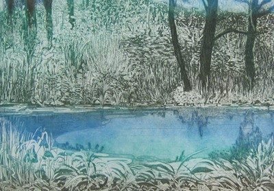 Lot 269 - A folio of unsigned prints.  Lithographs and etchings, principally post 1950