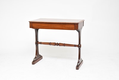 Lot 697 - A 19th century mahogany occasional table