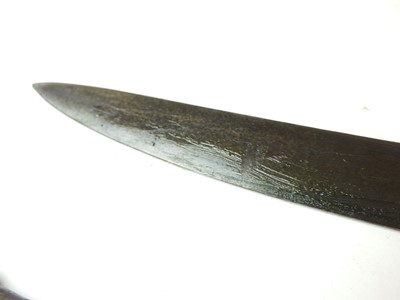 Lot 196 - Austrian Model 1867 Werndl rifle bayonet, un-shortened