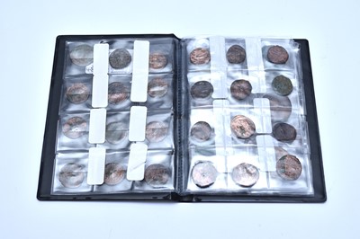 Lot 236 - A collection of Roman base metal coins