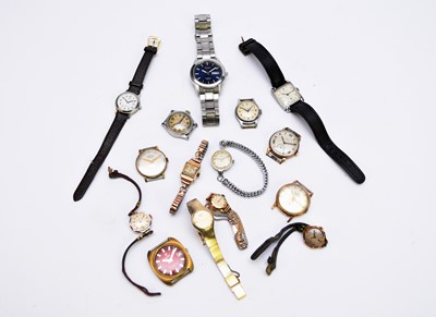 Lot 220 - A collection of gentleman's and lady's wristwatches