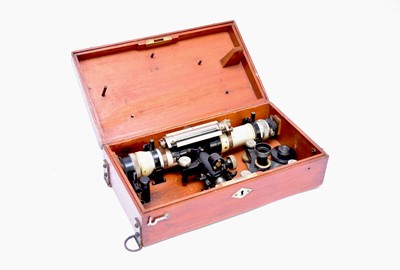 Lot 638 - Three various cased surveying levels