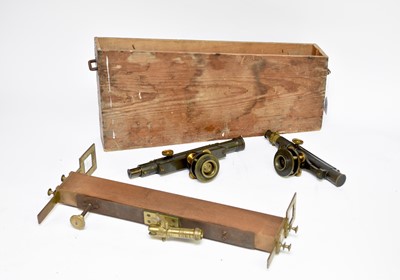 Lot 639 - Three various early 20th century surveying levels