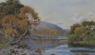 Lot 263 - John MacDougal RCA (1851-1945) The Golden Autumn, Bettws-y-Coed