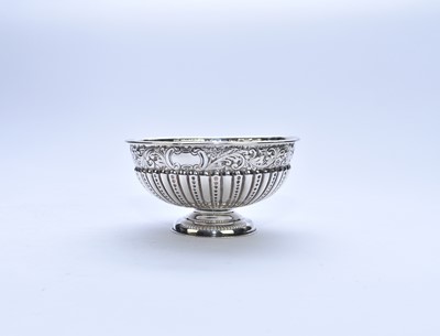 Lot 42 - A silver rose bowl