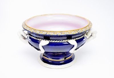 Lot 434 - A Victorian majolica jardiniere in the style of Minton