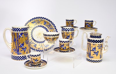 Lot 398 - A Coalport Japanese Grove service