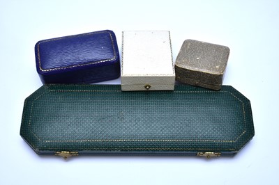 Lot 184 - A large collection of jewellery boxes