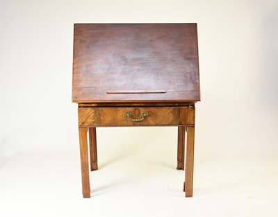 Lot 333 - An early George III mahogany architect's table