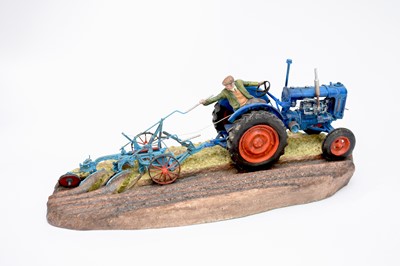 Lot 436 - Border Fine Arts 'At the Vintage' (Fordson E27N Tractor)