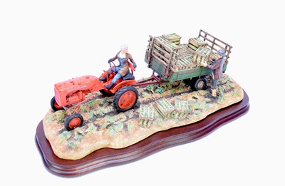 Lot 437 - Border Fine Arts 'Cut and Crated' (Allis Chalmers Tractor)